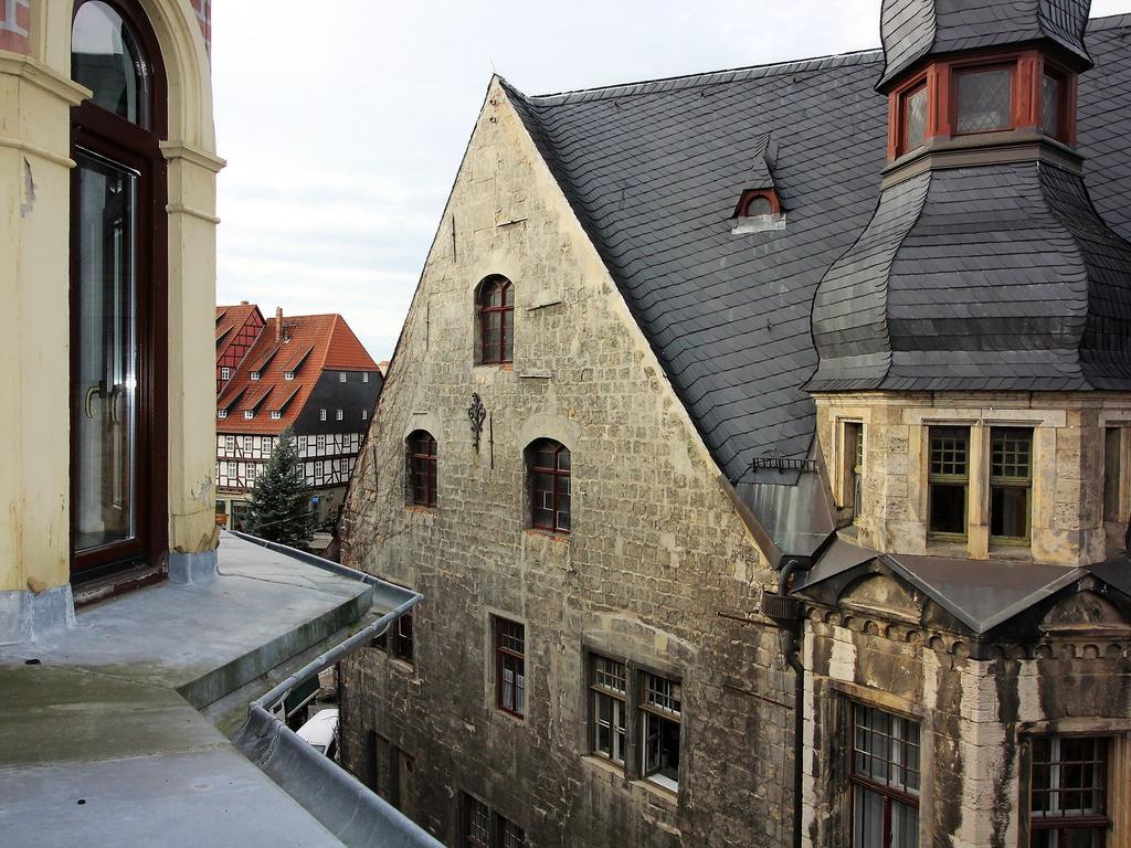 Apartment Am Rathaus Quedlinburg Eksteriør bilde